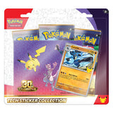 Pokémon TCG 30th Celebration Tech Sticker Collection - Lucario version, factory sealed