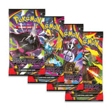 Four Pitch Black booster pack art variants