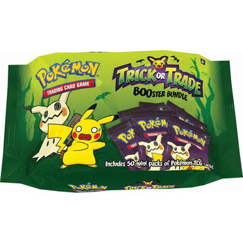 Pokemon TCG Trick or Trade BOOster Bundle 2023 - 50 Mini Packs Factory Sealed