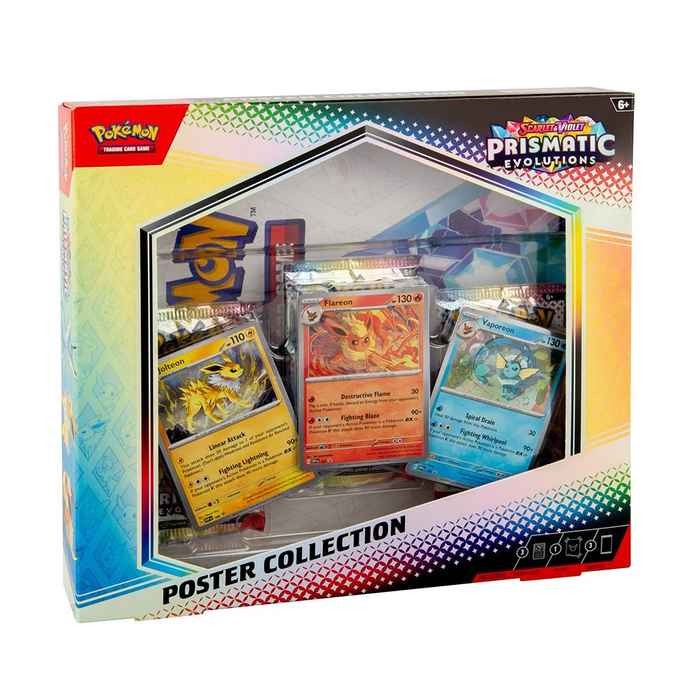 Pokemon TCG Prismatic Evolutions Poster Collection | Pop Canada Pop Collectibles Pokemon TCG Prismatic Evolutions Poster Collection | Pop Canada Pop Collectibles
