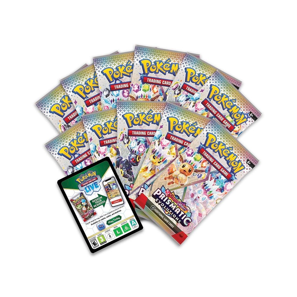 pokemon trading card game prismatic evolutions elite trainer box Pokemon - Scarlet & Violet - Prismatic Evolutions