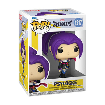 Psylocke Marvel Rivals Funko Pop Box