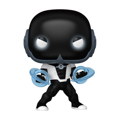 Radiant Black Glow Funko Pop with blue energy rings