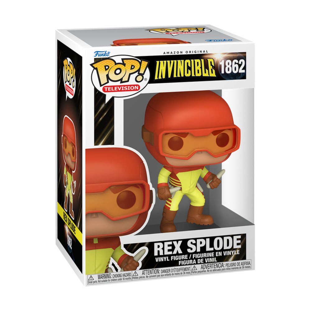 Rex Splode Cover Rex Splode Chase Bundle | Invincible | Funko Pop Canada