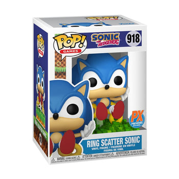 Ring Scatter Sonic (PX Previews Exclusive) Funko Pop - Pop Collectibles