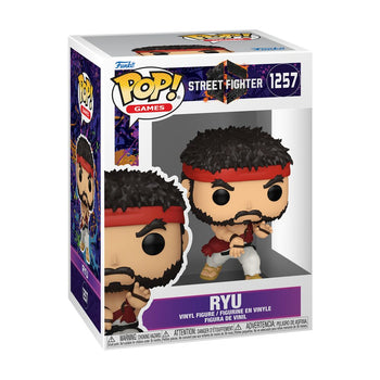Ryu Funko Pop box packaging