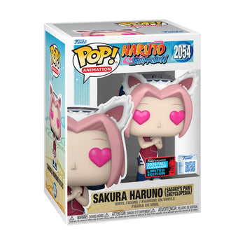 Sakura (Sasuke’s Paw Encyclopedia) NYCC 2025 Shared Convention Exclusive Funko Pop Box
