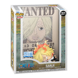 Sanji Wanted Bounty Poster Funko Pop Box