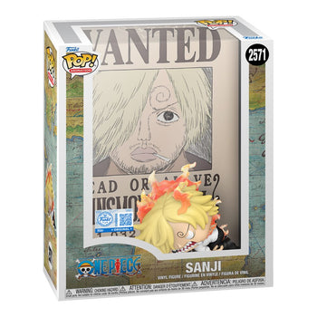 Sanji Wanted Bounty Poster Funko Pop Box