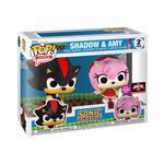 Shadow & Amy (Flocked, Targetcon Exclusive) Funko Pop - Pop Collectibles