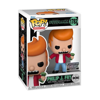 Philip J. Fry (Shut Up and Take my Money) Entertainment Earth Exclusive Funko Pop - Pop Collectibles