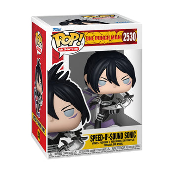 Speed-O'-Sound Sonic Funko Pop Box #2530 One Punch Man