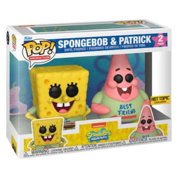 SpongeBob & Patrick (Two-Pack) Hot Topic Exclusive Funko Pop Box