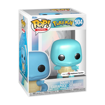 Squirtle (Pearlescent) Pokemon Center Exclusive Funko Pop - Pop Collectibles