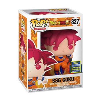 SSG Goku (Super Saiyan God) Shared Convention Exclusive Funko Pop - Pop Collectibles