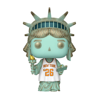 Statue of Liberty New York Knicks 2026 NBA Champions Ring Night Funko Pop