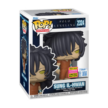 Sung Il-Hwan Funko Pop Box with SDCC 2026 Summer Convention sticker