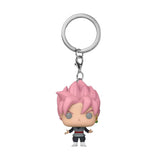 Super Saiyan Rose Goku Black (Glow - in - the - dark) BoxLunch Exclusive Pocket Keychain Funko Pop - Pop Collectibles