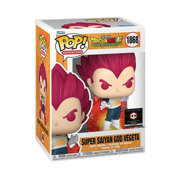 Super Saiyan God Vegeta (Chalice Collectibles Exclusive) - Common (PR Sticker) Funko Pop - Pop Collectibles