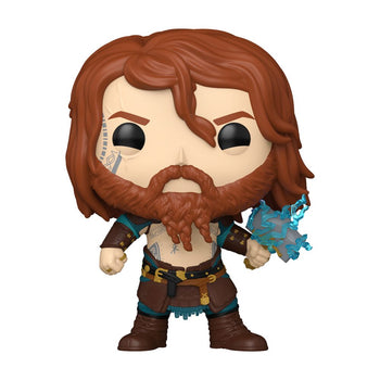 Thor #1343 God of War Ragnarök Funko Shop Exclusive Funko Pop with lightning