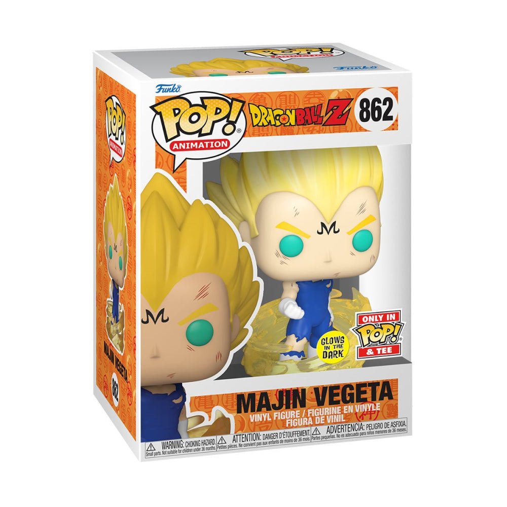 Funko Pop! + TEE. Majin Vegeta (Glow in the dark). DRAGON BALL Z Funko Pop! + TEE. Majin Vegeta (Glow in the dark). DRAGON BALL Z