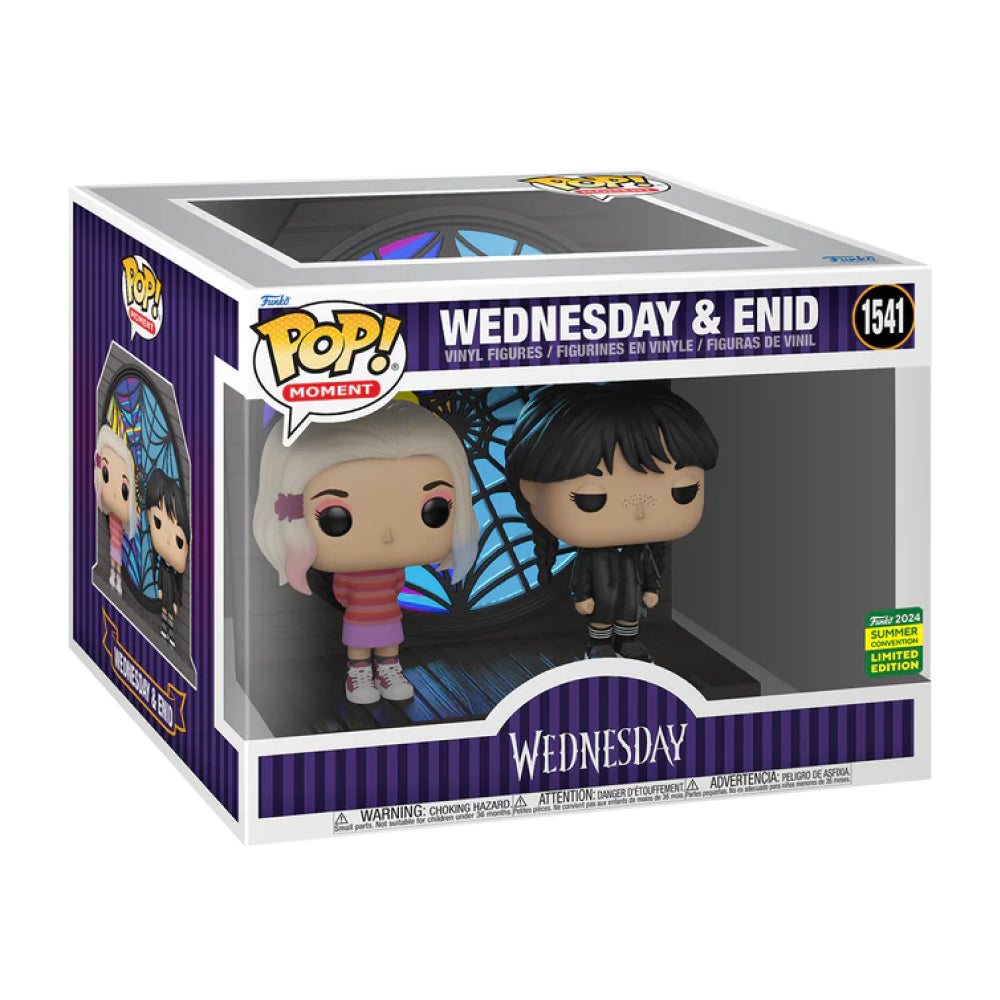 Wednesday & Enid SDCC Shared Convention 2024 Funko Pop Canada Pop