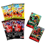 One Piece Illustration Box Vol 8 contents - OP15-EB04 and OP-16 packs with Kid and Killer alt-art promo cards
