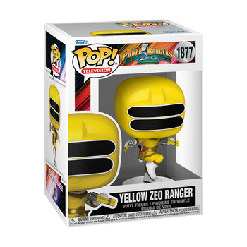 Yellow Zeo Ranger Funko Pop Box