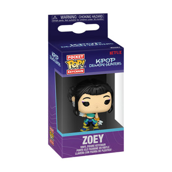 Zoey Pocket Keychain Funko Pop Box