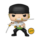 Zoro (Pre - Timeskip) using Three Sword Style - Chase Bundle Funko Pop - Pop Collectibles