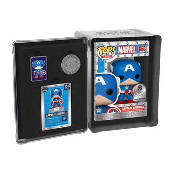 Captain America (25th Anniversary) 25,000 pieces (NYCC 2023 Fall Shared Convention Exclusive) Funko Pop - Pop Collectibles