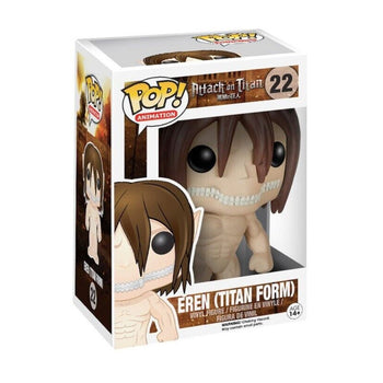 Eren Yeager Titan Form (Black Eyes) with PopShield Armor Funko Pop - Pop Collectibles