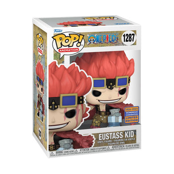 Eustass Kid (Wondrous 2023 Shared Convention Exclusive) with PopShield Amor Protector Funko Pop - Pop Collectibles
