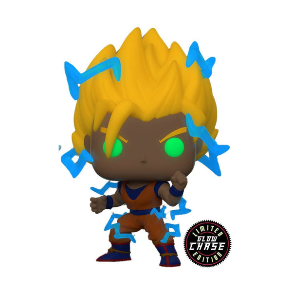 Funko Pop Autographed Super Saiyen Goku purchases GITD Exclusive