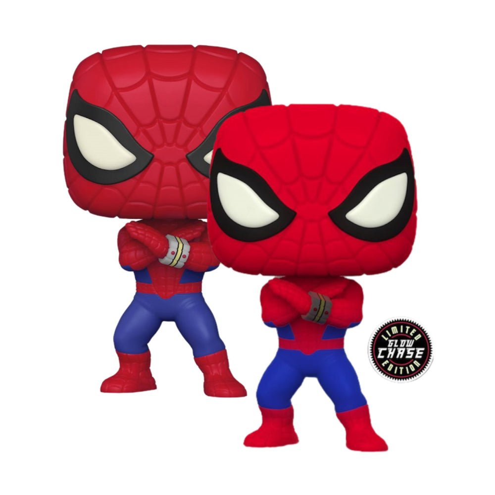 funko POP 1073 スパイダーマン　通常版&蓄光チェイス版 Funko POP! Marvel Spider-Man No Way Home #1073 Black Suit