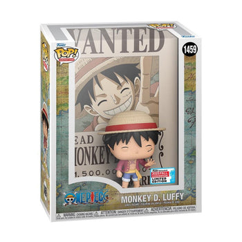 Monkey D. Luffy Wanted Poster (NYCC 2023 Fall Shared Convention Exclusive) Funko Pop - Pop Collectibles