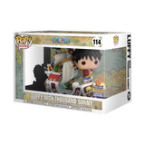 Luffy With Thousand Sunny (Winter Convention Shared Exclusive) with Protector Funko Pop - Pop Collectibles