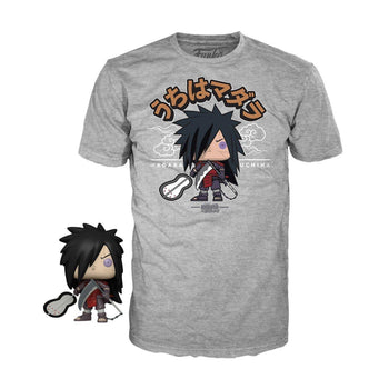 Naruto: Madara with Weapons Funko POP! and Tee (Gamestop Exclusive)