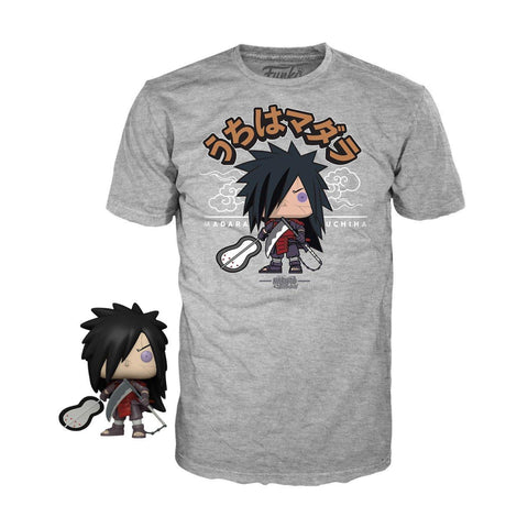 Naruto: Madara with Weapons Funko POP! and Tee (Gamestop Exclusive)
