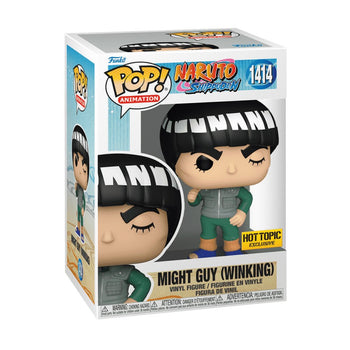 Might Guy (Jonin Suit Winking) Hot Topic Exclusive Funko Pop - Pop Collectibles