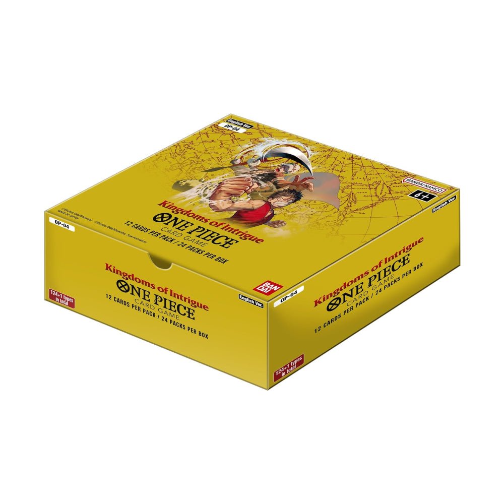 One Piece OP-04 Kingdoms of Intrigue (EN) Box | TCG Canada Pop Collectibles One Piece OP-04 Kingdoms of Intrigue (EN) Box | TCG Canada Pop Collectibles