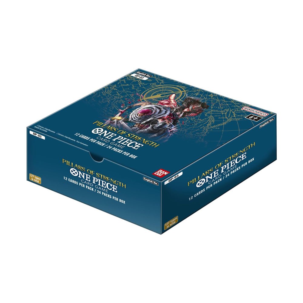 One Piece OP-03 Pillars of Strength (EN) Box | TCG Canada Pop Collectibles One Piece OP-03 Pillars of Strength (EN) Box | TCG Canada Pop Collectibles