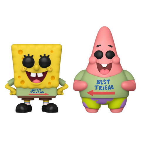 SpongeBob & Patrick (Two-Pack) Hot Topic Exclusive Funko Pop - Pop Collectibles