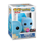 Pokemon (Collector's Box) GameStop Exclusive - Flocked Squirtle and Pikachu Funko Pop - Pop Collectibles