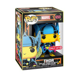Funko POP! Marvel: Black Light Thor (Target Exclusive)