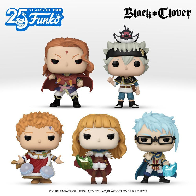 Black Clover Wave 3 Funko Pops available at Pop Collectibles Canada