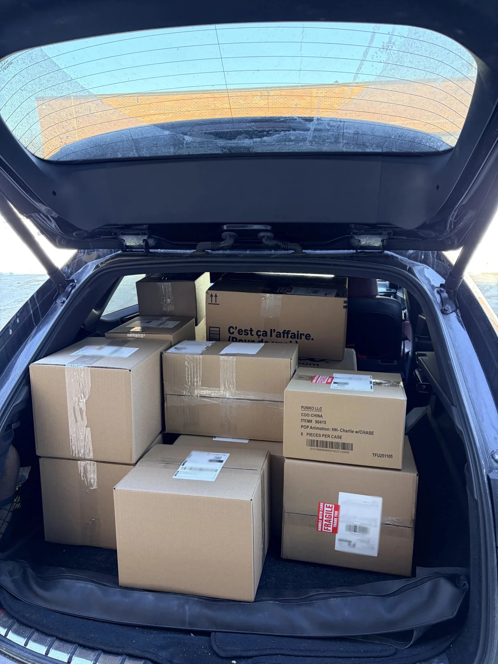 Collector-grade double-boxed shipping for Funko Pops leaving our Ontario facility